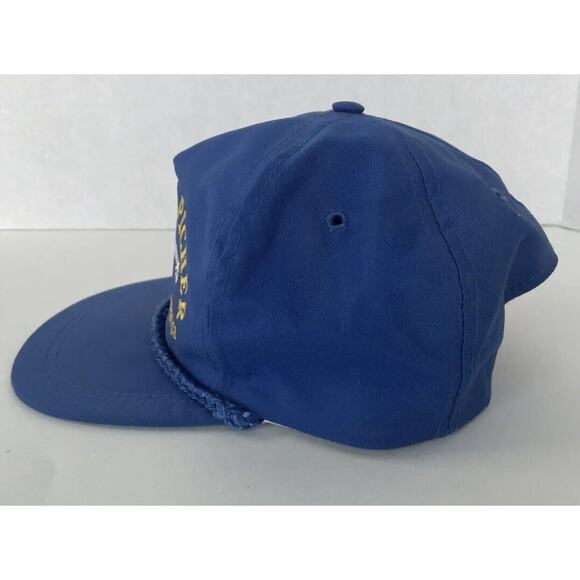 Vtg Trucker Hat Eagle Picher EP Tractor Hat Robotics Blue Adjustable Koti - Picture 3 of 7